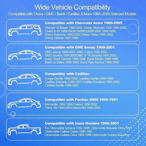 Radio Wiring Harness with Antenna Adapter Compatible with Select 1989–2002 Chevy GMC Buick Cadillac Vehicles, Plug and Play Wiring Harness for Car Stereo Aftermarket Installation in Kuwait