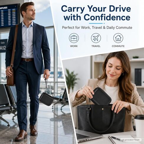ALKOO Hard Shell External Hard Drive Case for Seagate Portable 1-5TB in Kuwait