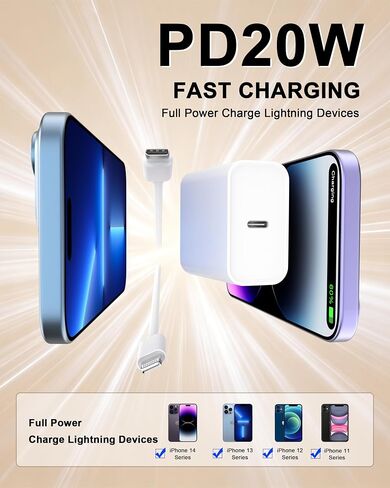 [Apple MFi Certified] iPhone 14 13 12 Charger 10FT, 20W USB C Charger Block in Kuwait