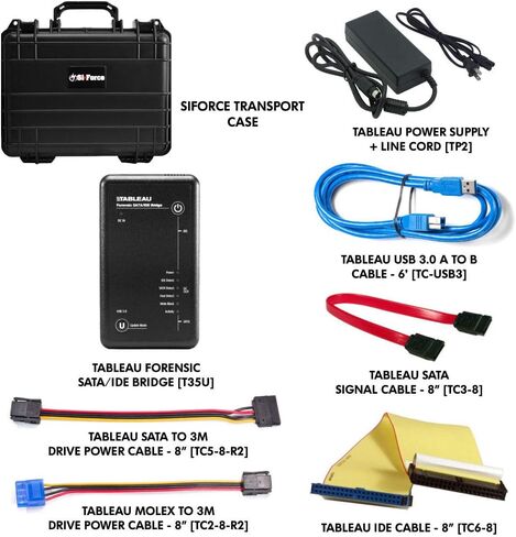 Tableau Forensic SATA/IDE Bridge TK35U Bundle with Rugged Case (TK35U+) in Kuwait