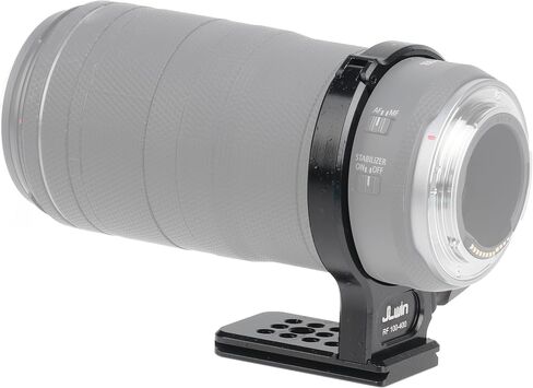Metal Tripod Collar Adapter Ring for Canon RF 100-400mm F/5.6-8 is USM Lens,Built-in Arca Swiss Dovetail Quick Release Plate and Multiple 1/4"-20 and 3/8"-16 Mounting for Tripod in Kuwait