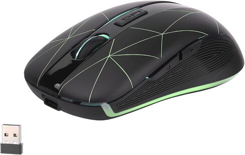 Rii Wireless Mouse with USB Nano Receiver,Rechargeable for Office Gaming in Kuwait