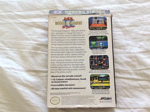 Double Dragon II: The Revenge in Kuwait