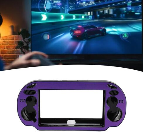 Case Cover for Hard Case Cover for 1000 Fit Replacement Aluminum Alloy Protective Case Hard for PSV 1000 Game Console (Violet) in Kuwait