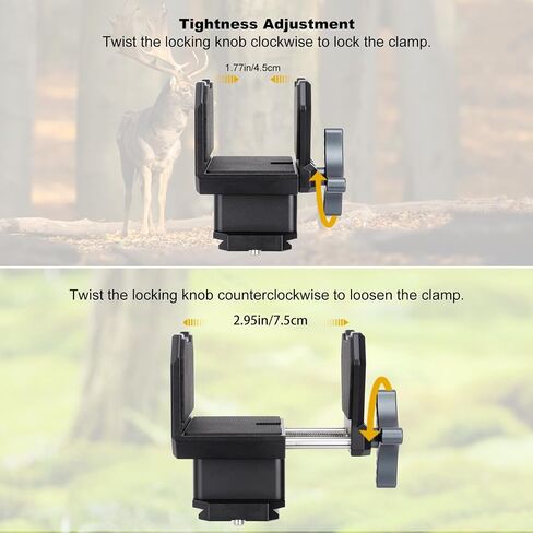 Shooting Saddle for Hunting Tripod Arca-Swiss Clamp Aluminum Mount in Kuwait