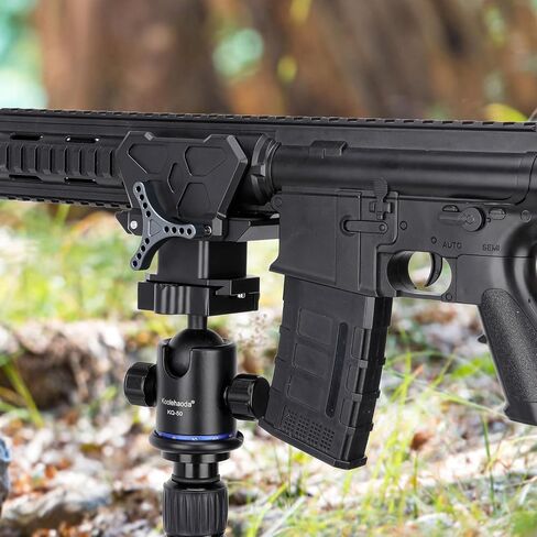 Shooting Saddle for Hunting Tripod Arca-Swiss Clamp Aluminum Mount in Kuwait