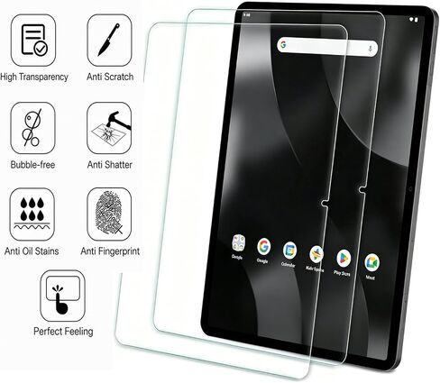 Bighan Screen Protector Compatible with Onn 11" Tablet Pro 2024 Model, Tempered Glass Film Replacement for Onn 11 inch in Kuwait