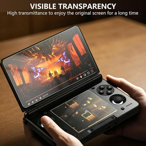 3 Sets Screen Protector Compatible with AYN Thor Handheld Console, Tempered Glass 9H Hardness HD Clear Anti-Scratch (3 Pack Upper Screen Film + 3 Pack Lower Screen Film) in Kuwait