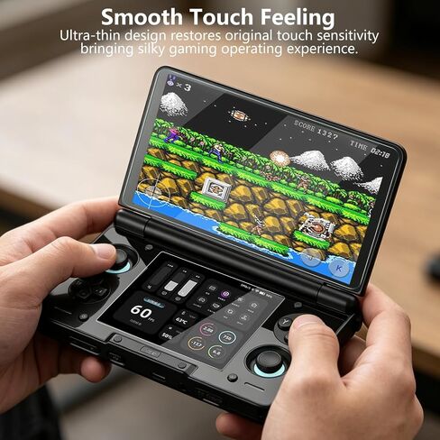 3 Sets Screen Protector Compatible with AYN Thor Handheld Console, Tempered Glass 9H Hardness HD Clear Anti-Scratch (3 Pack Upper Screen Film + 3 Pack Lower Screen Film) in Kuwait