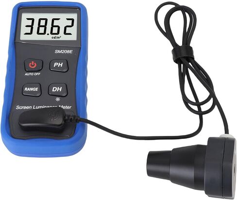 Garosa Digital Screen Brightness Meter, Calibration Illuminance Light Meter for Photography and Design, Measures 0.01 to 39990 Cdm2, Portable and Easy to Use in Kuwait