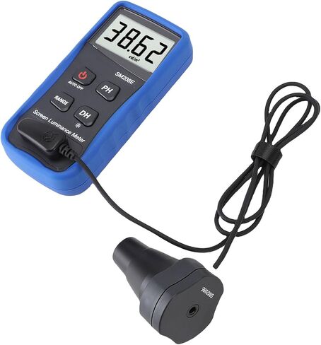 Garosa Digital Screen Brightness Meter, Calibration Illuminance Light Meter for Photography and Design, Measures 0.01 to 39990 Cdm2, Portable and Easy to Use in Kuwait