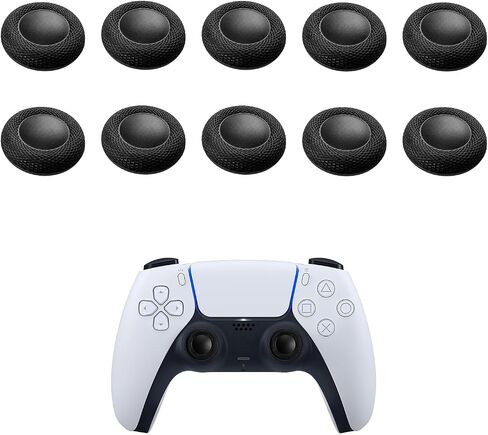 12 Pcs Joystick Replacement Grip Caps for PS5 Controller Anti Slip in Saudi Arabia