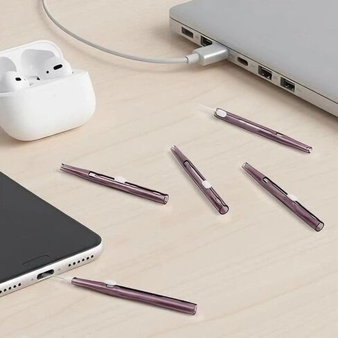 10pcs Phone Cleaning Kit Dual Side Multifunction Tools for iPhone 17 Purple in Kuwait