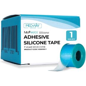 MedVance Silicone Adhesive Medical Tape, Scar Sheet, 2" x5' (1 Pack) in Kuwait