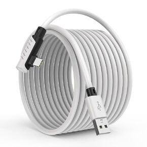 16 Feet Link Cable for Quest 3S,VR Cable Compatible with Meta Quest 3S/Quest 3/Oculus Quest 2/Pico 4 Accessories and PC/Steam VR,16FT USB 3.0 to USB C Link Cable High Speed Data Transfer Link Cord in Kuwait