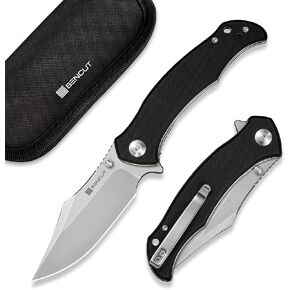 SENCUT Tauron Pocket Knife, Folding Knife with G10 Handle, 3.48'' Blade in Saudi Arabia