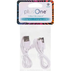 plusOne Official Magnetic Charging Cables - USB Charger, 2 Count in Kuwait