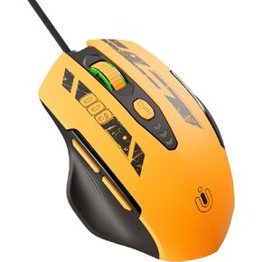 Uineer Wired Gaming Mouse, USB-A Mouse with 6 Programmable Buttons in Kuwait
