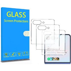 Astter for Samsung Galaxy Z Flip 8/Z Flip 7 Front Screen Protector 3 Pack,Samsung Flip 8/ZFlip 7 Full Cover Tempered Glass Screen Protector for Z Flip8/7 Screen Protector Anti Scratch Bubble Free in Kuwait