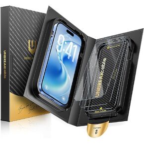 UNBREAKcable iPhone 17 Pro Max Full-Coverage Screen Protector - 3 Pack in Kuwait