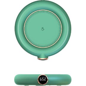 Cup Warmer Mat USB Powered Constant Temperature Milk Coffee Mug Electric Heating Mat for Household Office Desk (Green) in Kuwait