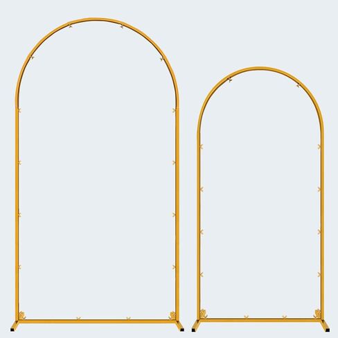 Hemmotop Metal Arch Backdrop Stand Set of 2, 7.2ft and 6ft in Kuwait