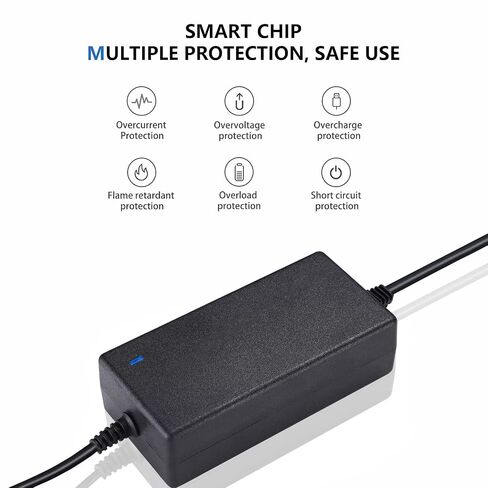 Replacement 19V Power Cord for Samsung TV 32" UN32 J4000 J4500 J5205 J5003 J525D UN32J4000AF UN32J5205AF UN32J525DAF UN32J5003AF UN32J400DAF A4819-FDY Monitor Charger HW-M360 Soundbar Supply Cable in Kuwait