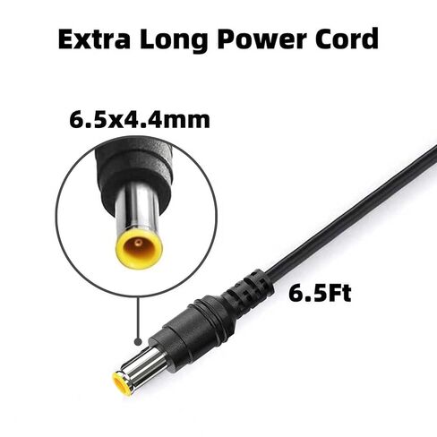 Replacement for Samsung Monitor Power Cord AC/DC 14V 3A for SyncMaster 32" 27" 24" 22" 23" 20" 19" 18" 17" 15" Screen LED LCD TFT Monitor TV Power Supply Cord Cable in Kuwait