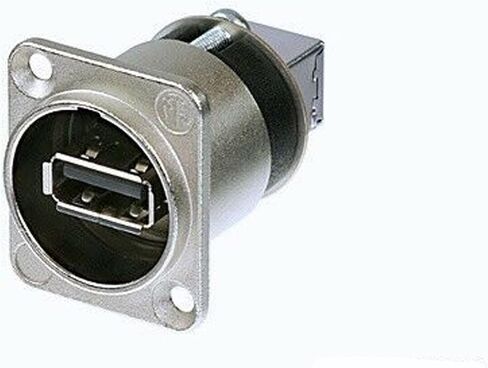 Neutrik NAUSB-W Panel MNT Reversible USB Data Gender Changer Adapter in Kuwait