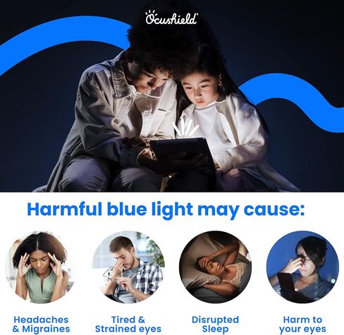 Ocushield 19" (16:10) Premium Anti Blue Light Screen Protector with Privacy Filter for Laptops and Computer Monitors Anti-Glare - Easy Install - Anti-Fingerprint - Reduce Eye Fatigue (409 x 256 mm) in Kuwait