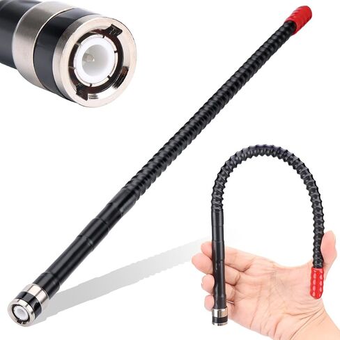 27Mhz CB Radio Antenna Whip Soft BNC Antennas Compatible with Cobra HH50WXST HHRT50 C75WXST Uniden BC75XLT BC125AT PRO401HH Midland 75-822 75-785 CB Radio Handheld Portable Scanner Radios in Kuwait