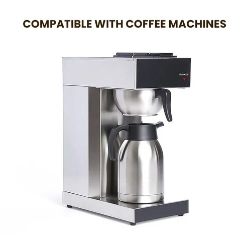 SYBO 74oz Insulated Thermal Coffee Carafe, Stainless Steel in Kuwait