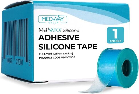 MedVance Silicone Adhesive Medical Tape, Scar Sheet, 2" x5' (1 Pack) in Kuwait