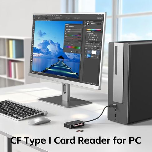 KiWiBiRD SD Card Reader, CF Card Reader USB C, Memory Stick Pro Duo Reader in Kuwait