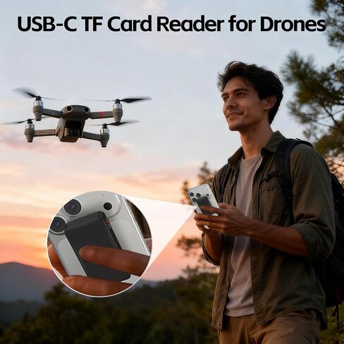 KiWiBiRD SD Card Reader, CF Card Reader USB C, Memory Stick Pro Duo Reader in Kuwait