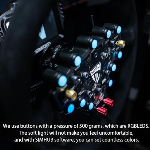 Obokidlyamor 320mm/12.6" GTW can be installed on 70mm/2.8" quick release adapter;AS For WRC SIMAGIC MOZA R5 FANATEC SIM CUBE in Kuwait