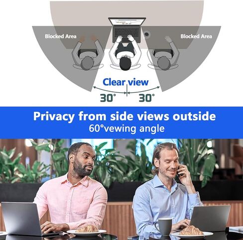 AIZYR Privacy Screen Filter for 35 inch Desktop PC Computer Monitor- Anti-Glare Anti-Scratch Anti-UV Computer Privacy Screen Protector(82X34.5cm) in Kuwait
