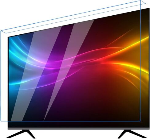 Desktop Computer Screen Filter, Anti-Blue Light Acrylic Protective Film, Removable High-Definition Hanging Eye Protection Filter Film (24 inches) in Kuwait