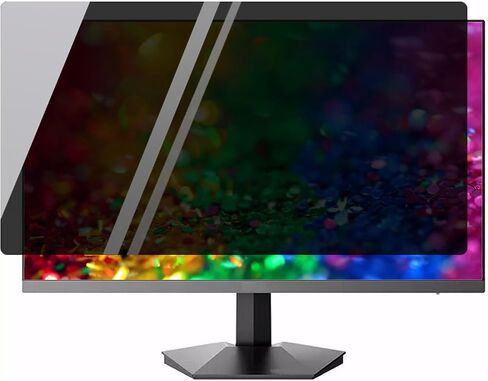 13-32 inch Computer Privacy Screen for Monitor, Anti-Blue Light Monitor Privacy Screen Fliter, Security Shield Filter (27in(597 * 336mm)) in Kuwait