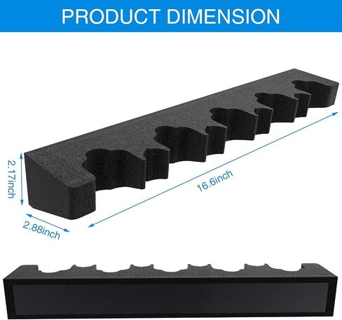 Foam Rifle Barrel Rack & Magnetic Gun Hanger for Metal Cabinet in Kuwait