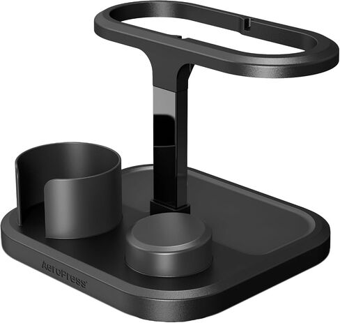 AeroPress XL Coffee Maker Bundle, Coffee Press & Organizer Stand, 3 in 1 French Press, Pourover & Espresso-Style, Smooth Coffee Without Grit or Bitterness, Small Portable, Ideal for Camping & Travel in Kuwait