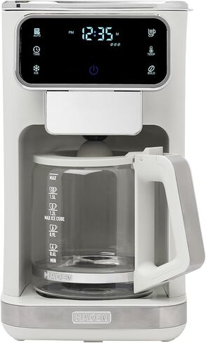 Haden Dual Brew 12 Cup Hot and Iced Coffee Maker with 120 Minute Keep Warm, Delay Brew, Adjustable Strength, Programmable Clock, and Anti Drip, Black in Saudi Arabia