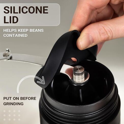 Manual Coffee Grinder for Camping and Travel, Portable Pour Over Brewer Kit in Kuwait