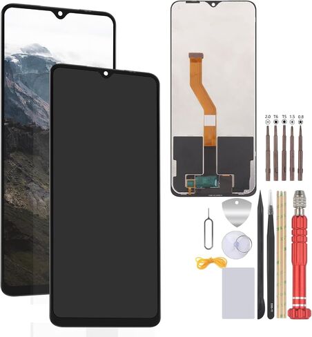 Screen Replacement for T-Mobile Revvl V+ 5G / Revvl V Plus 5G 6.82" LCD Display Touch Digitizer Assembly with Tools in Kuwait