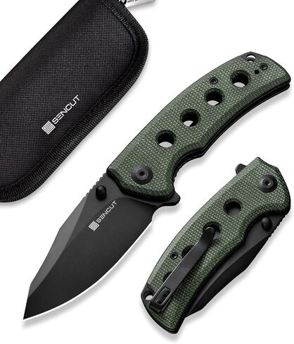 SENCUT Excalis Folding Pocket Knife, EDC Knife with 2.97" Blade S23068-1 in Kuwait