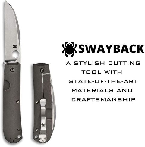 Spyderco SwayBack Premium Knife, PlainEdge in Kuwait