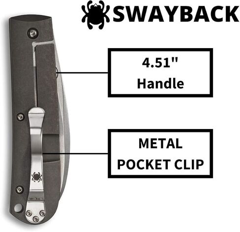 Spyderco SwayBack Premium Knife, PlainEdge in Kuwait
