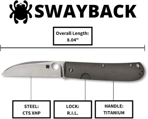 Spyderco SwayBack Premium Knife, PlainEdge in Kuwait