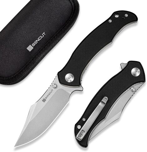 SENCUT Tauron Pocket Knife, Folding Knife with G10 Handle, 3.48'' Blade in Saudi Arabia