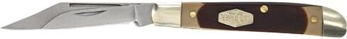 Old Timer 72OTB Dog Leg Jack Genuine Bone Traditional Folding Pocket Knife with 2 High Carbon SS Mirror-Polished Blades, Sawcut Bone Handle for EDC, Whittling, Camping, Hunting, Carving, and Outdoors in Kuwait